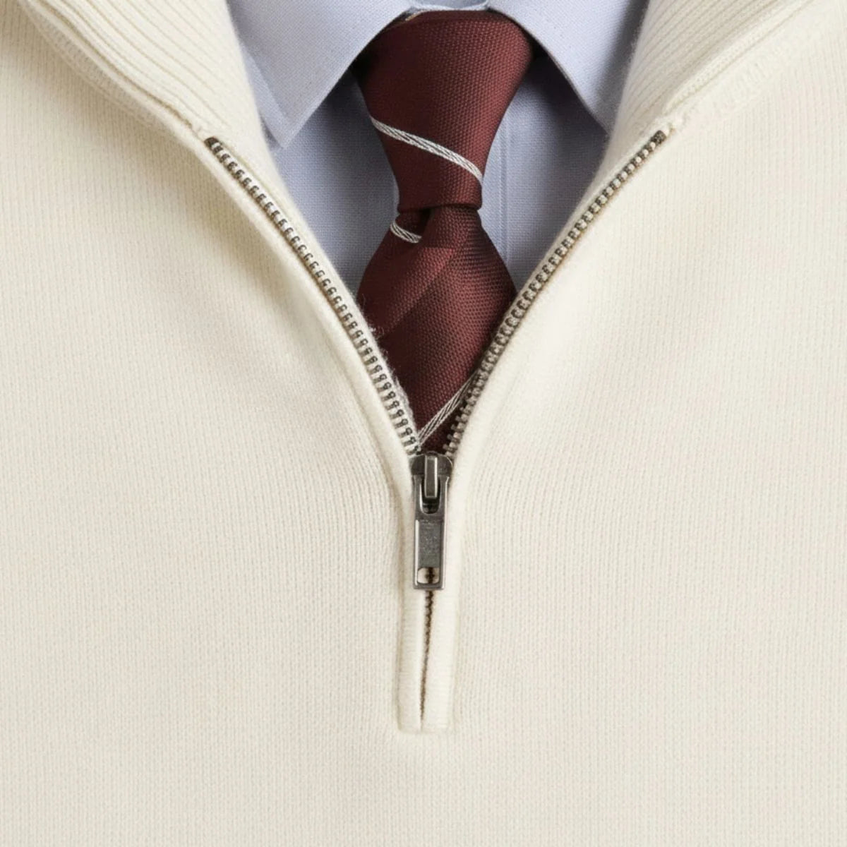 Bronx | Men's Modern Half Zip Quarter Zip Sweater 7
