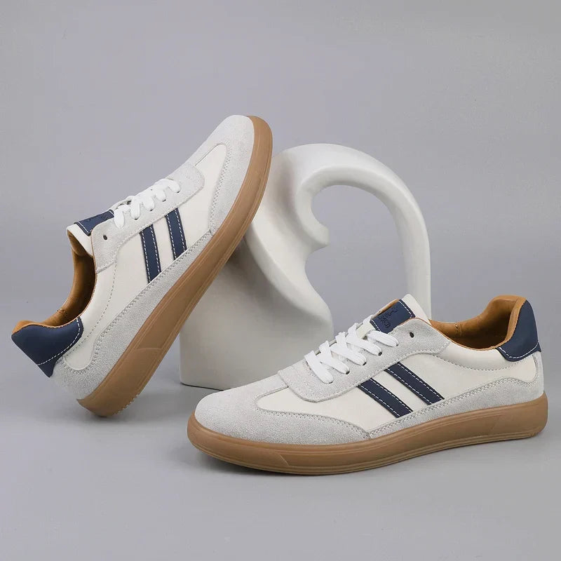 Delano | Men's Retro Lace-Up Sneakers | Casual Trainers 8