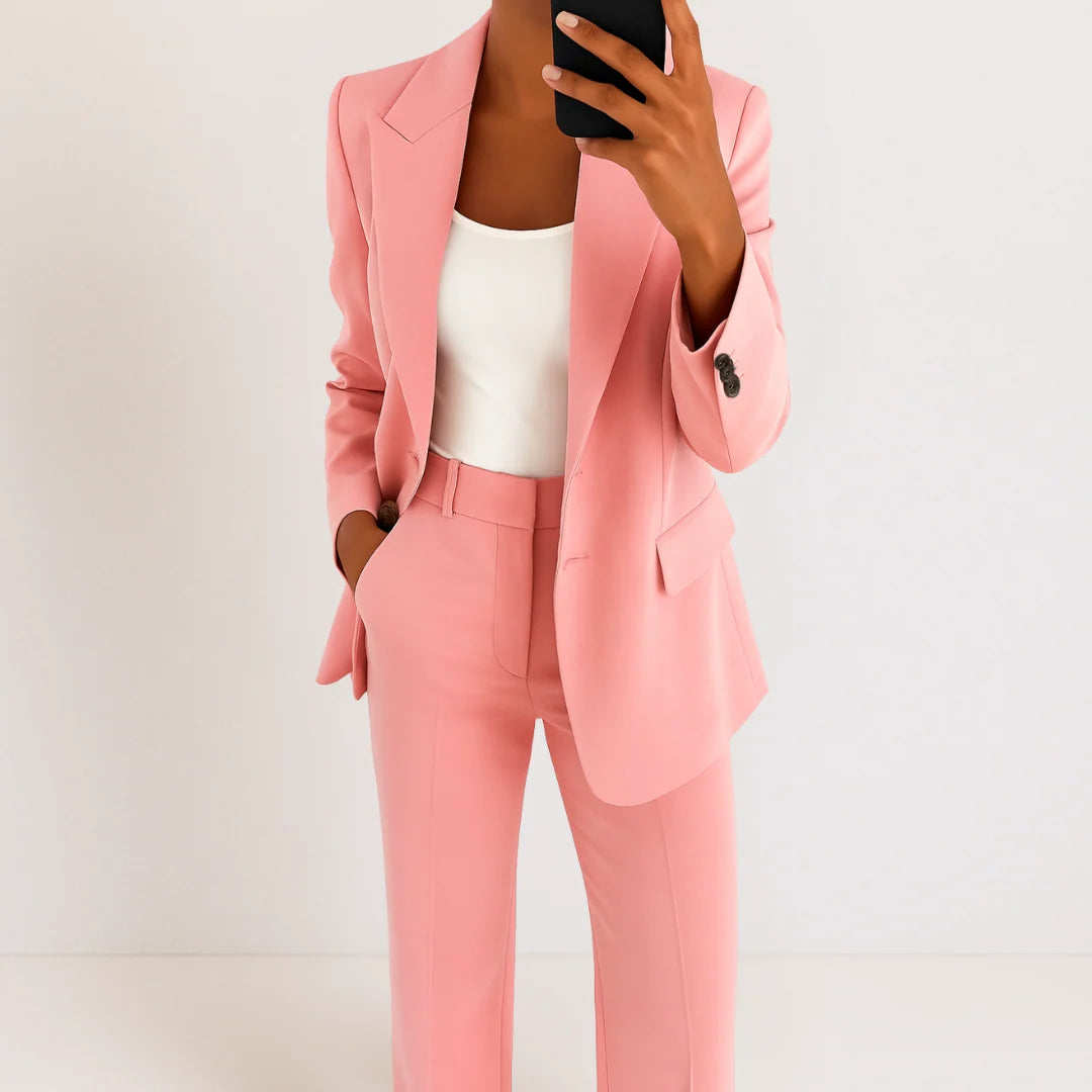 Elegant Women's Suit | Two-Piece Pant Suit Set 8