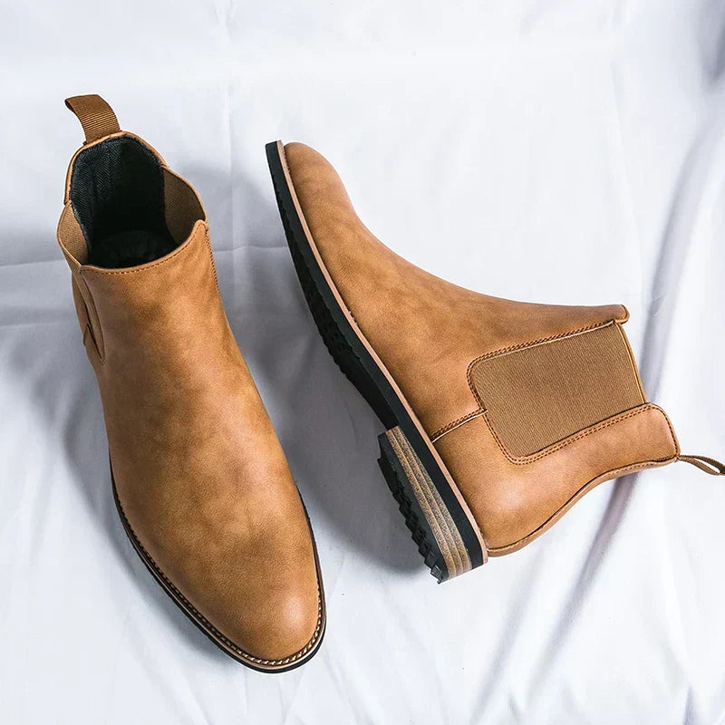 Kayden | Black Chelsea Boots for Men and Women 6