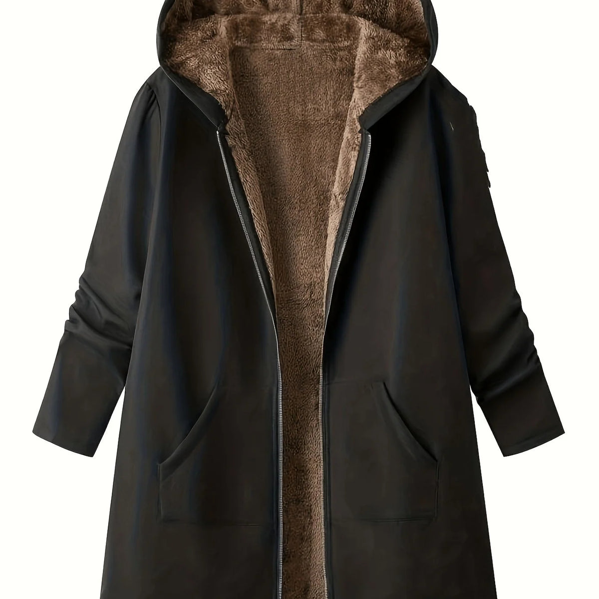 Lorna | Women's Hooded Long Puffer Coat Soft-Lined 11