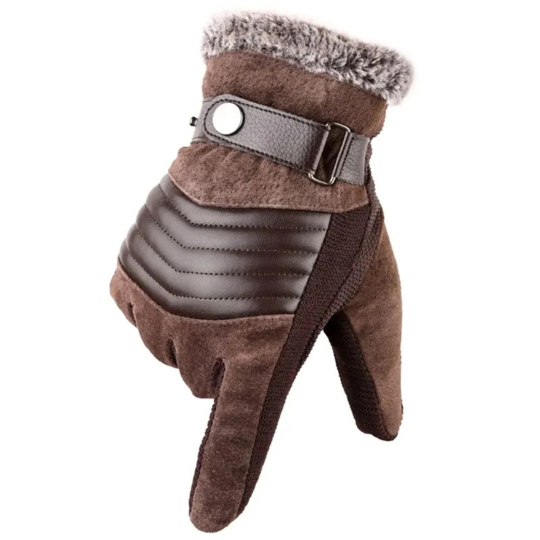 Men's Leather Gloves | Winter Touchscreen Gloves for Men 7