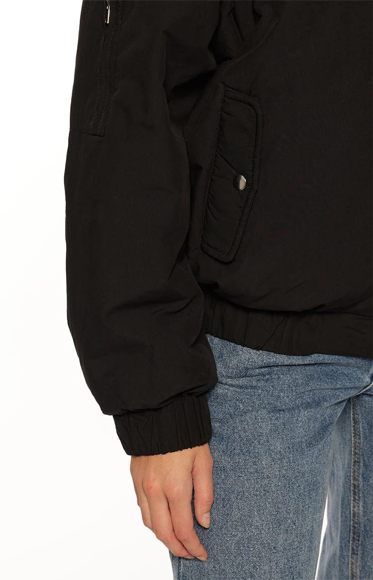 Ace Black Oversized Puffer Jacket | Women's Winter Coat 4