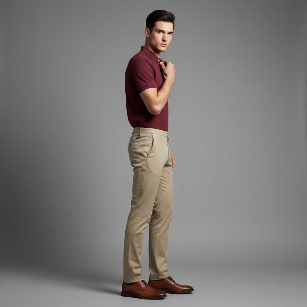Albert Slim Fit Chinos | Men's Trousers for Casual and Formal Wear