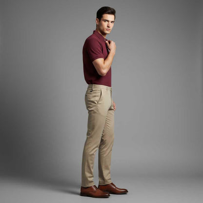 Albert Slim Fit Chinos | Men's Trousers for Casual and Formal Wear