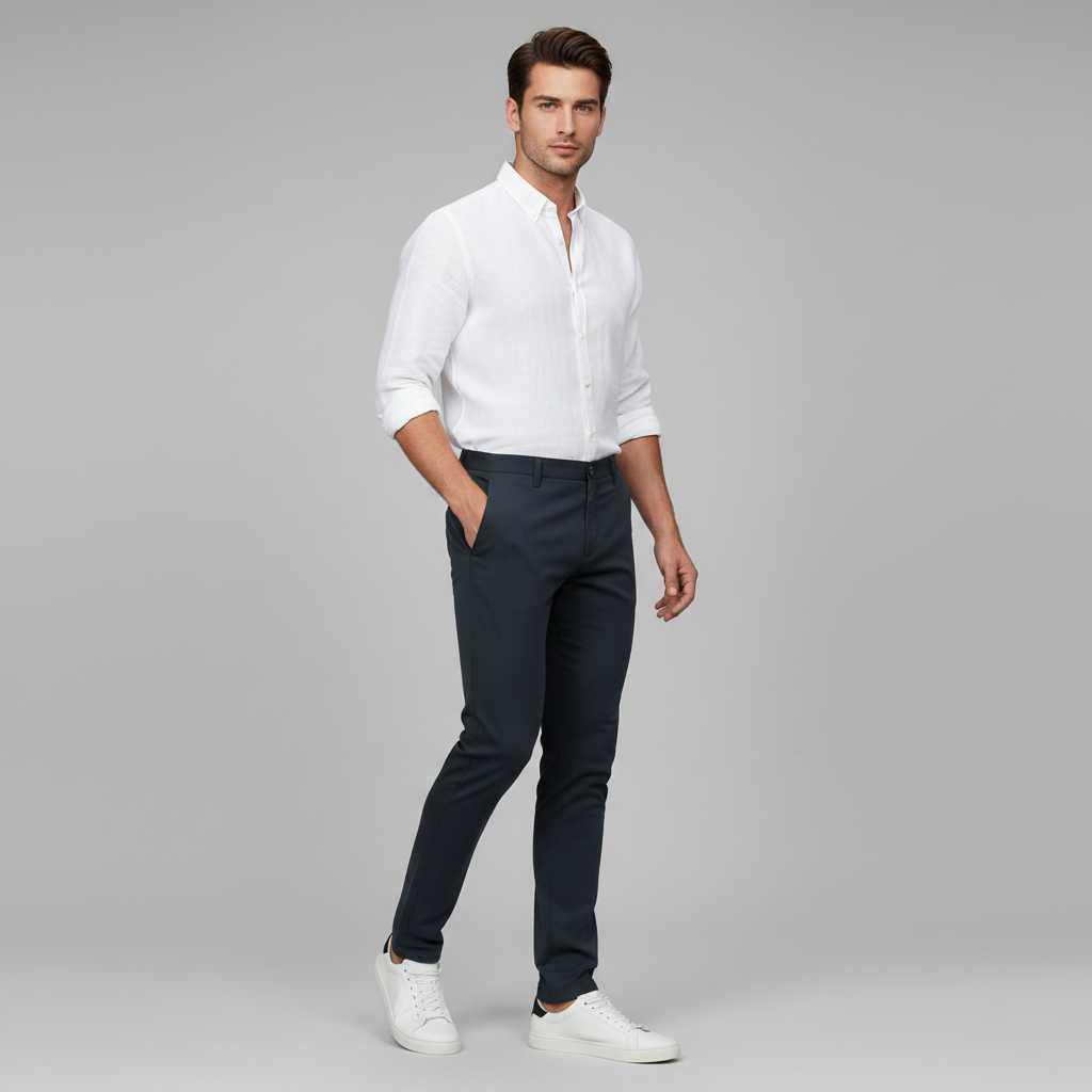 Albert Slim Fit Chinos | Men's Trousers for Casual and Formal Wear