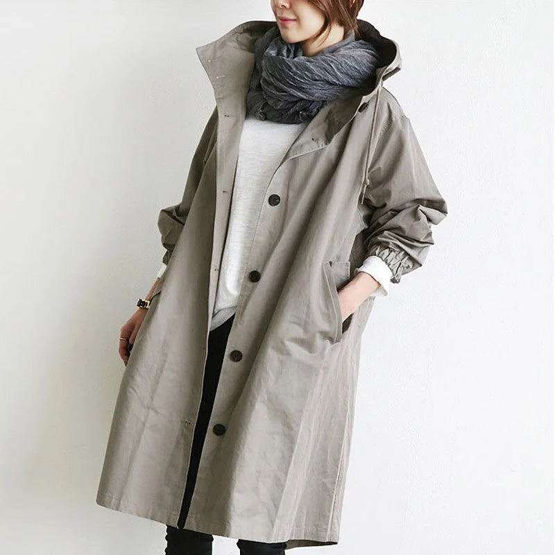 Aubrey™ – Stylish Waterproof Trench Coat 0