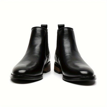 Black Chelsea Boots | Pointed-Toe Leather Design for Women 6