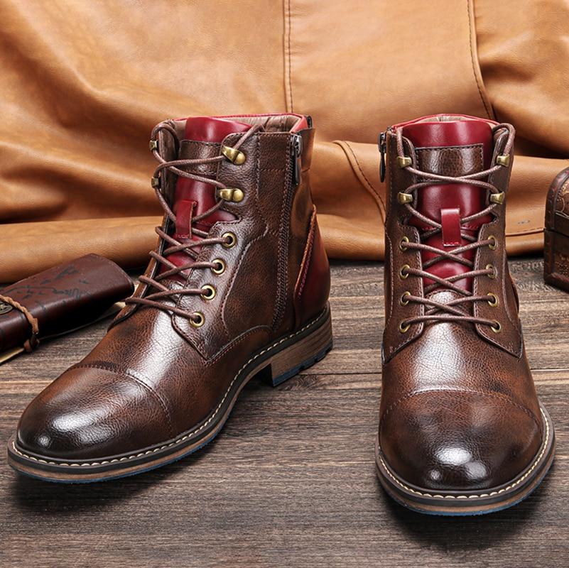 Black Oxford Boots Mens | Classic Leather Footwear 0