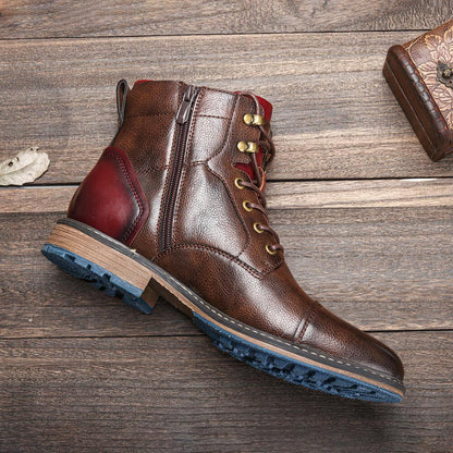 Black Oxford Boots Mens | Classic Leather Footwear 1