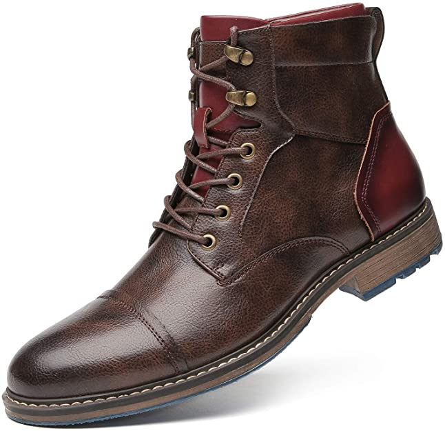 Black Oxford Boots Mens | Classic Leather Footwear 4