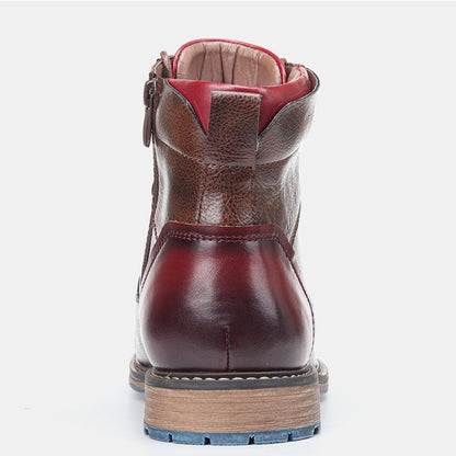 Black Oxford Boots Mens | Classic Leather Footwear 5