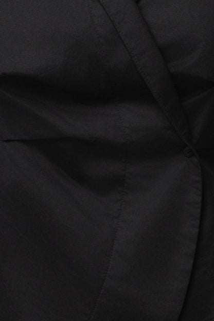 Black Sculpt And Form Blouse | Women's Long Sleeve Top 6