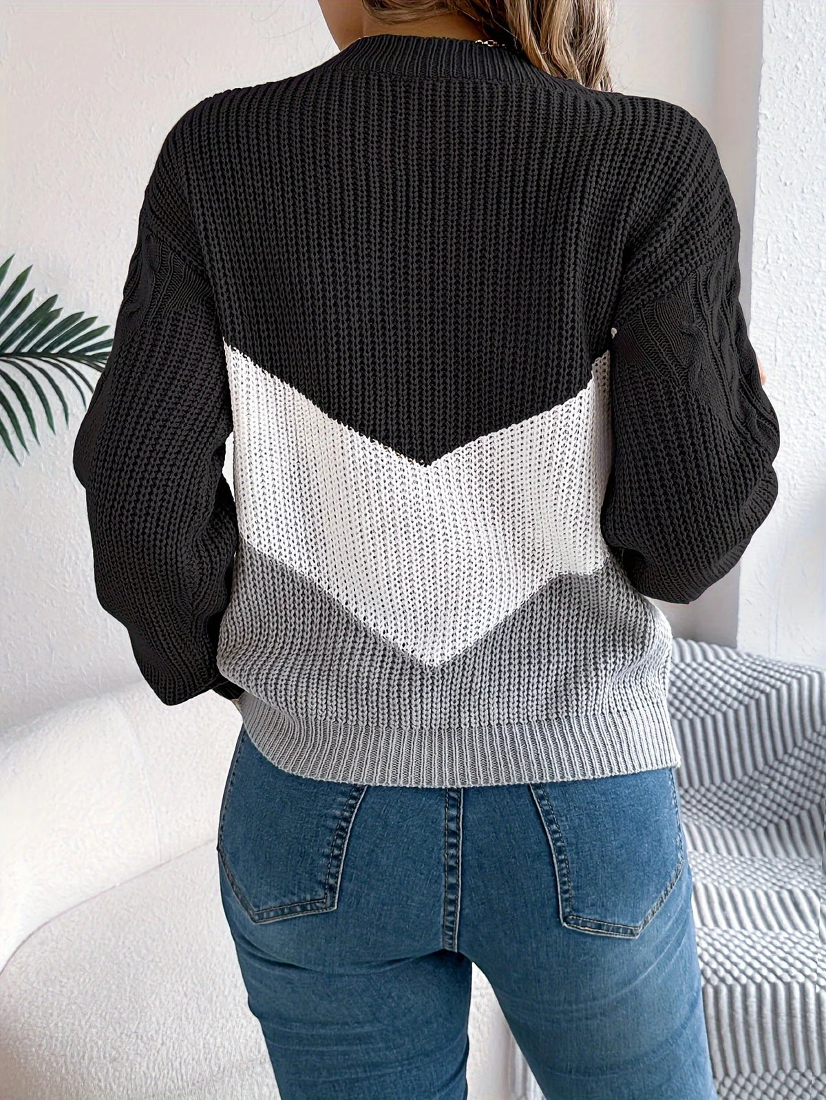 Blythe | Color-Block Sweater for Women 2