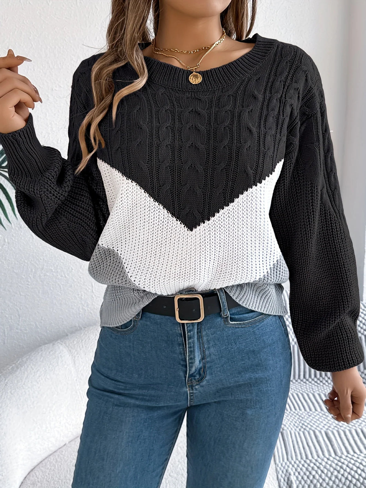 Blythe | Color-Block Sweater for Women 5
