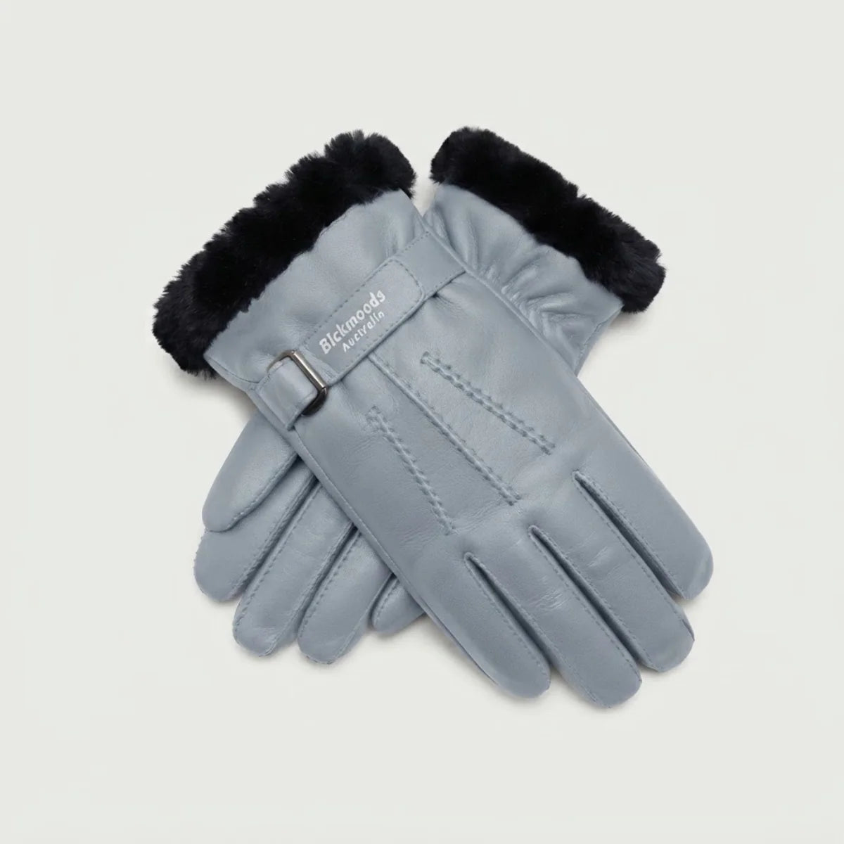 Brenton | Men's Sheepskin Leather Winter Gloves with Fur Lining 2
