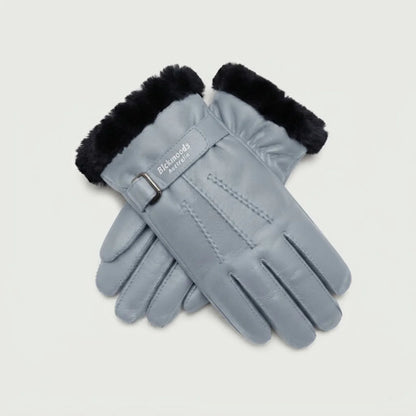 Brenton | Men's Sheepskin Leather Winter Gloves with Fur Lining 2