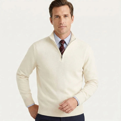 Bronx | Men's Modern Half Zip Quarter Zip Sweater 1