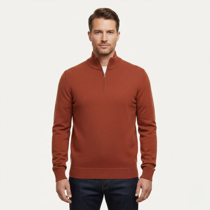 Bronx | Men's Modern Half Zip Quarter Zip Sweater 3