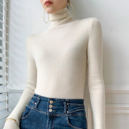 Camille | Women's Slim Fit Turtleneck Sweater 3