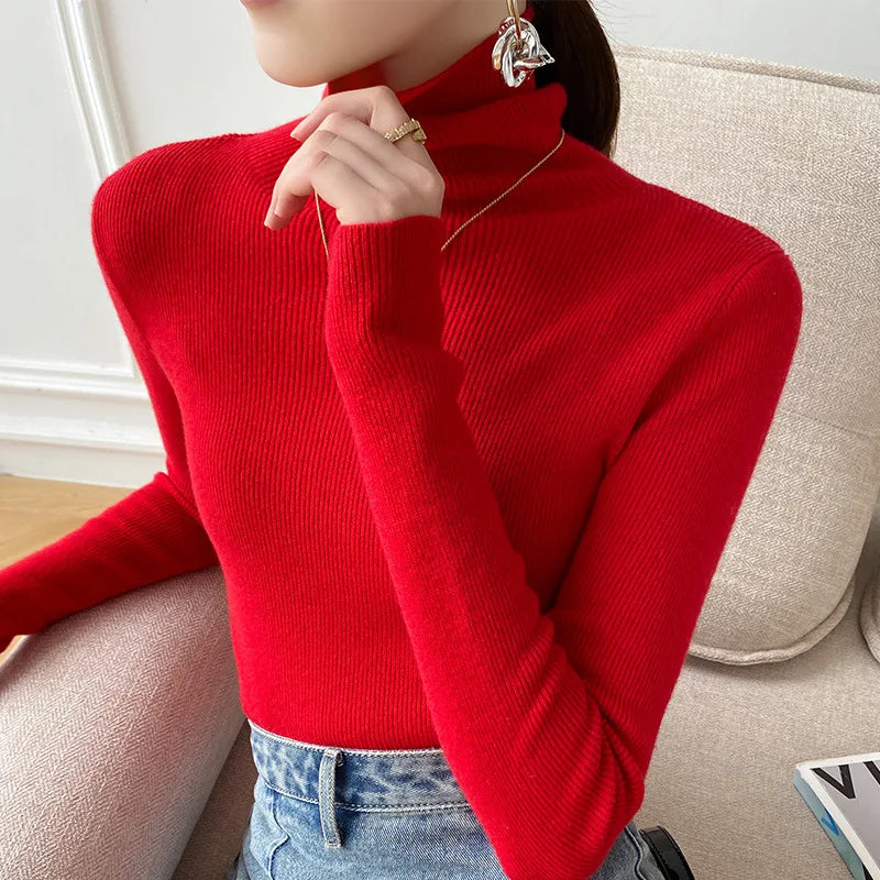 Camille | Women's Slim Fit Turtleneck Sweater 4