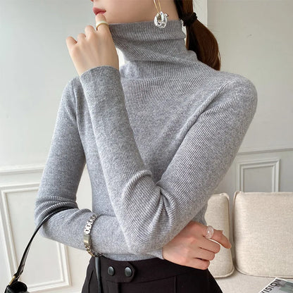 Camille | Women's Slim Fit Turtleneck Sweater 6