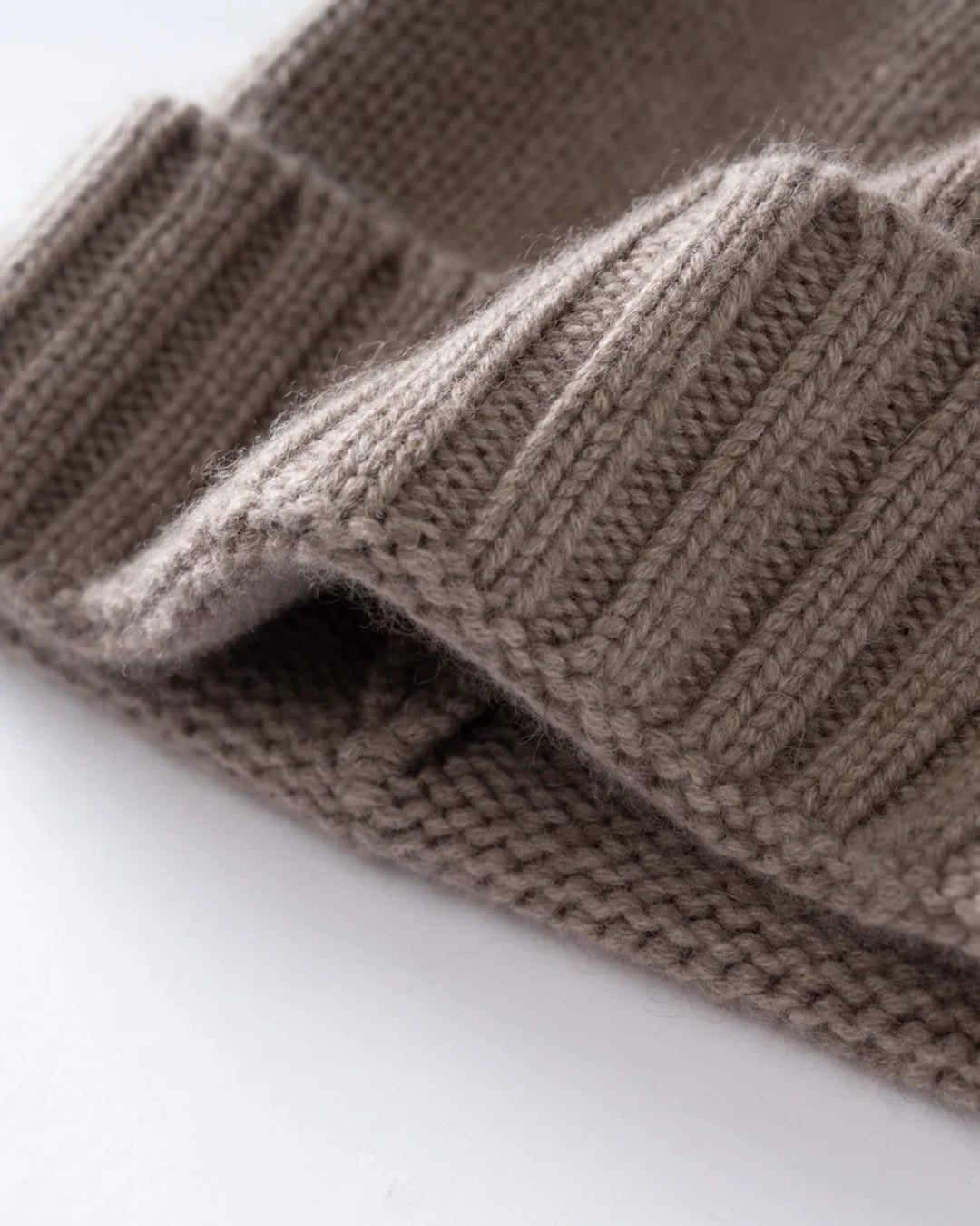 Cashmere Beanie | Soft Rib-Knit Hat for Men 4
