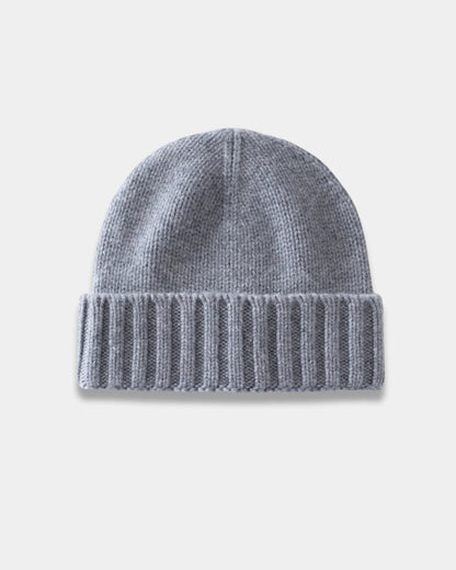 Cashmere Beanie | Soft Rib-Knit Hat for Men 6