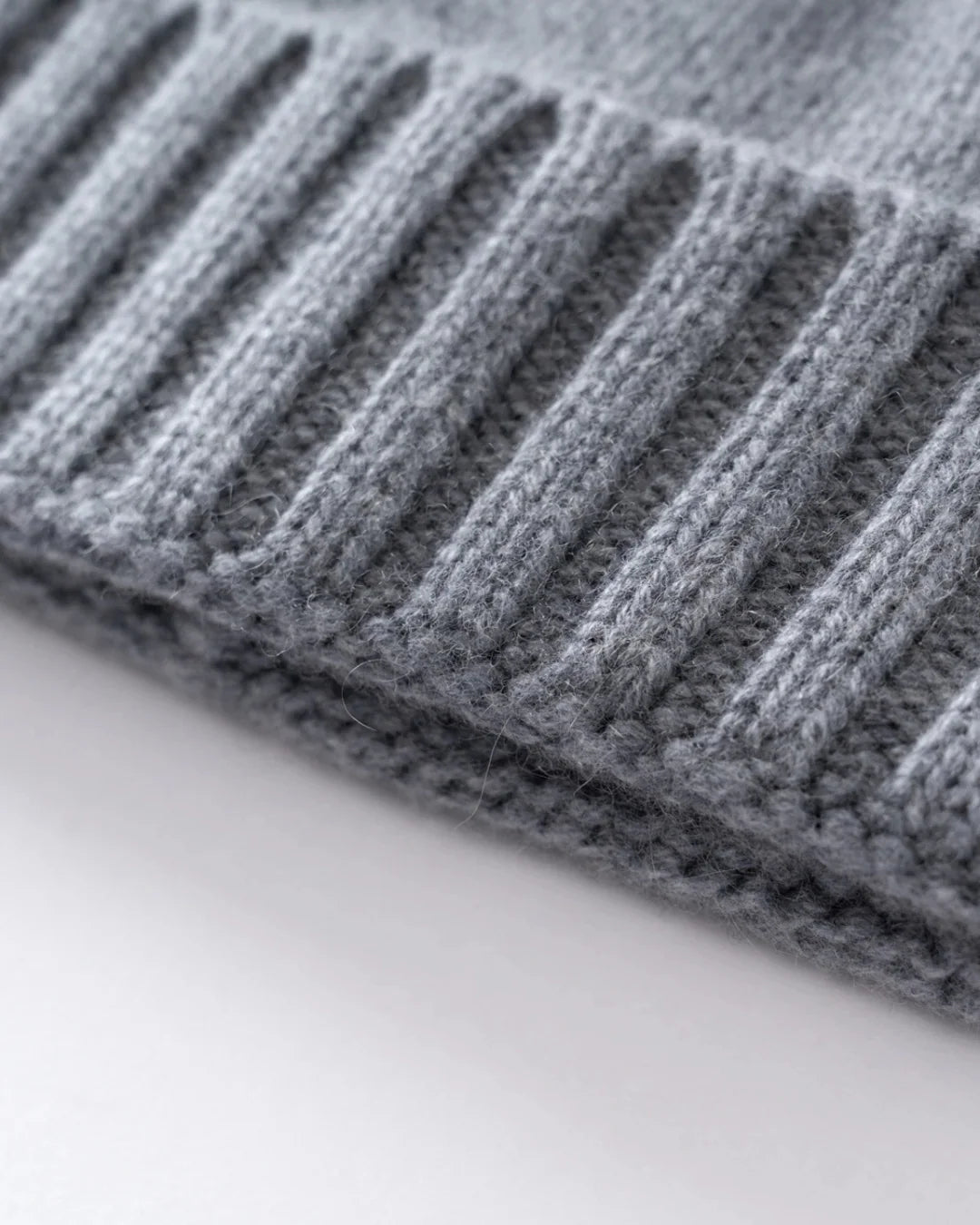 Cashmere Beanie | Soft Rib-Knit Hat for Men 7
