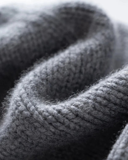 Cashmere Beanie | Soft Rib-Knit Hat for Men 8