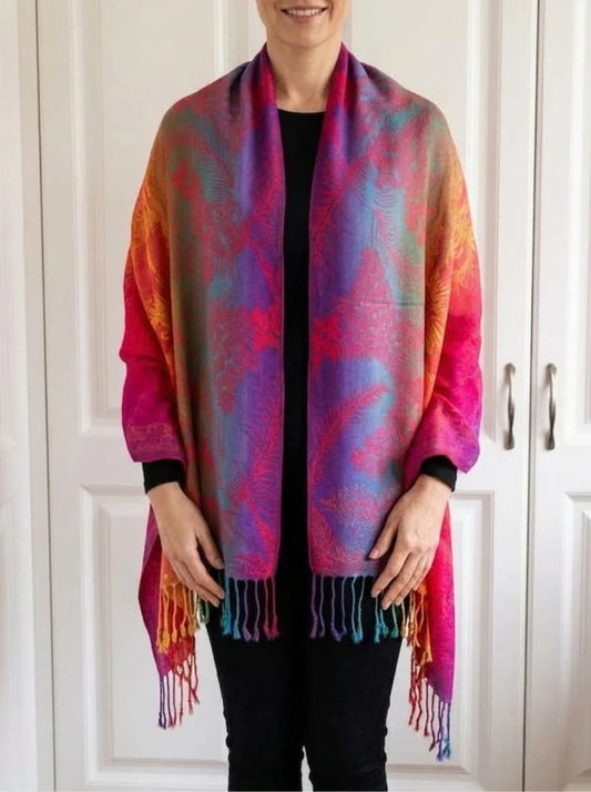 Cashmere Scarf | Soft Warm Winter Wrap for Women 0