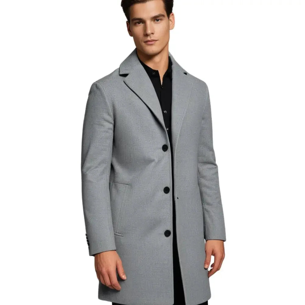 Castello Wool-Blend Overcoat 4