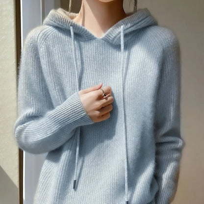 Celeste | Women's Soft-Touch Cashmere Hoodie 1