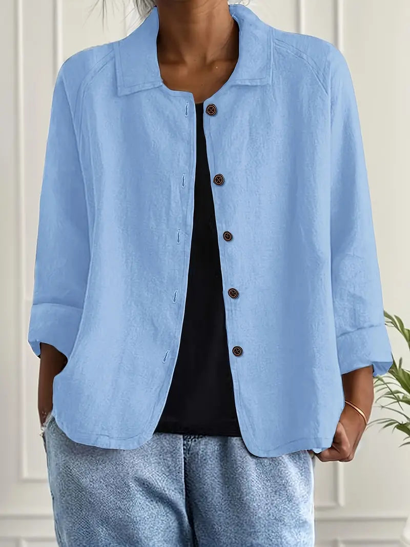 Charlie | Women's Lightweight Button-Up Jacket 0