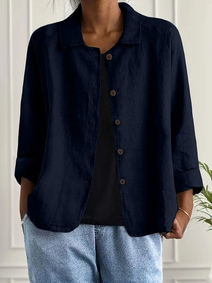 Charlie | Women's Lightweight Button-Up Jacket 10
