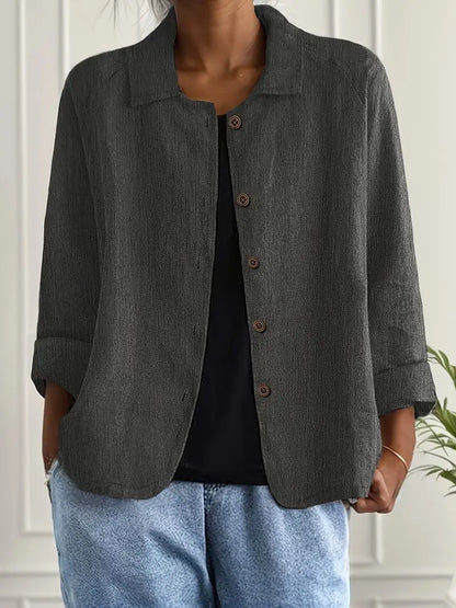 Charlie | Women's Lightweight Button-Up Jacket 12