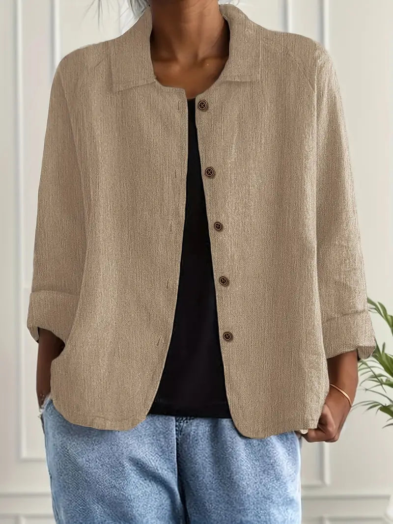 Charlie | Women's Lightweight Button-Up Jacket 2