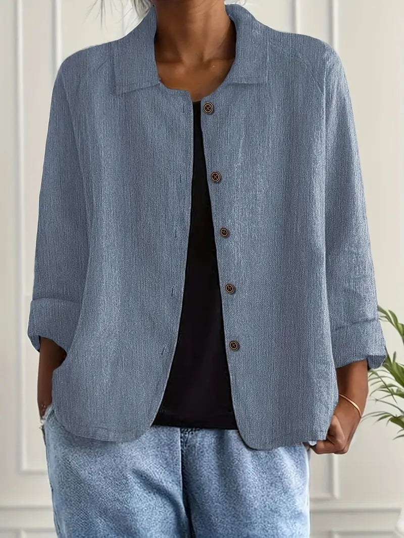 Charlie | Women's Lightweight Button-Up Jacket 3