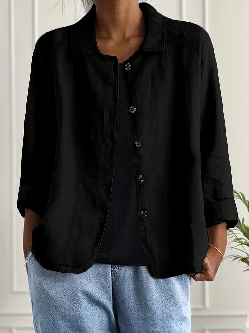 Charlie | Women's Lightweight Button-Up Jacket 5