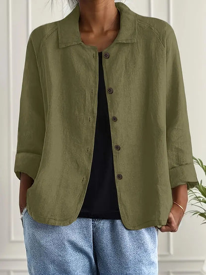 Charlie | Women's Lightweight Button-Up Jacket 7