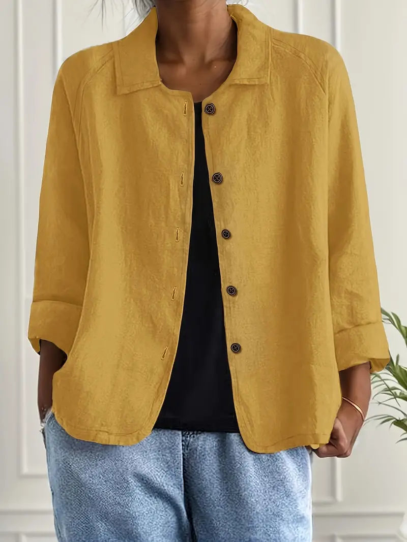 Charlie | Women's Lightweight Button-Up Jacket 8