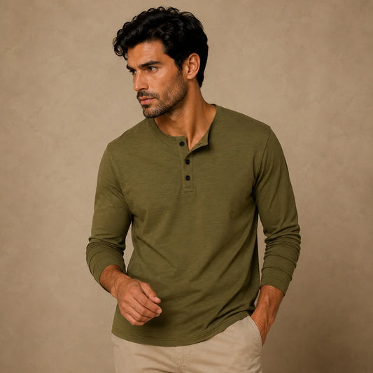 Cromwell | Men's Long Sleeve Polo Shirt in Premium Cotton 0