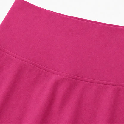 Curvana | High-Waisted Ruched Flare Cargo Leggings 7
