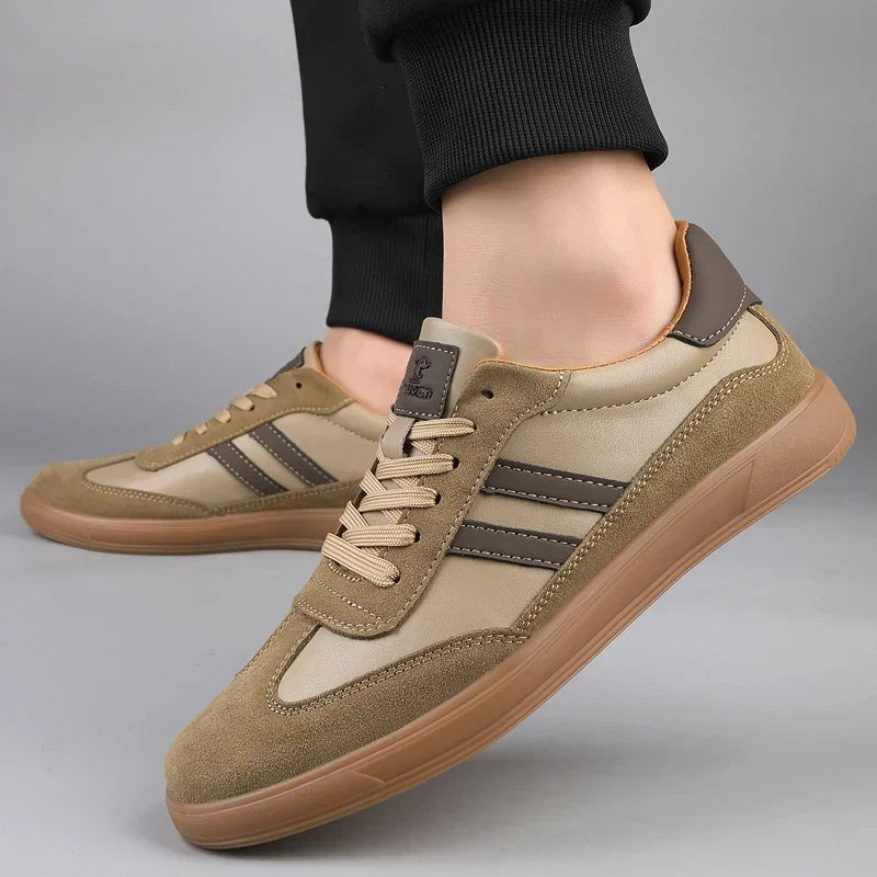 Delano | Men's Retro Lace-Up Sneakers | Casual Trainers 4