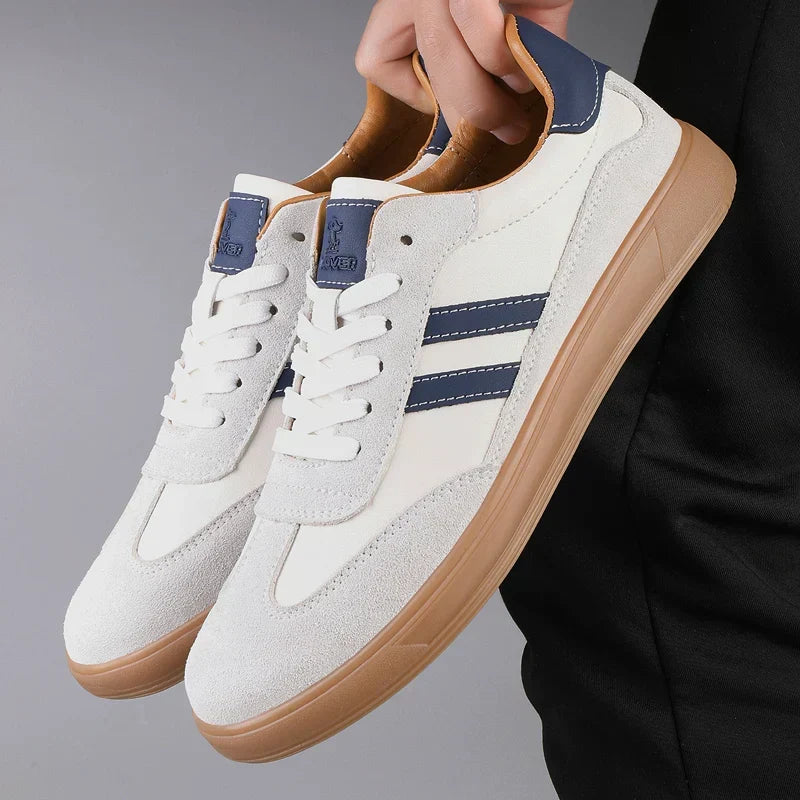 Delano | Men's Retro Lace-Up Sneakers | Casual Trainers 5
