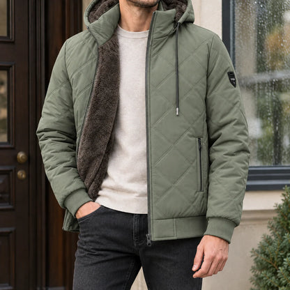 Dorian Quilted Fleece Jacket | Men's Winter Jacket 3