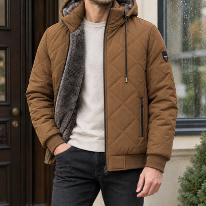 Dorian Quilted Fleece Jacket | Men's Winter Jacket 5