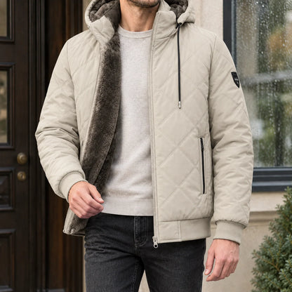 Dorian Quilted Fleece Jacket | Men's Winter Jacket 6