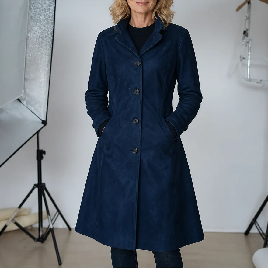 Draperie – Suede Trench That Moves With You, Not Around You 11