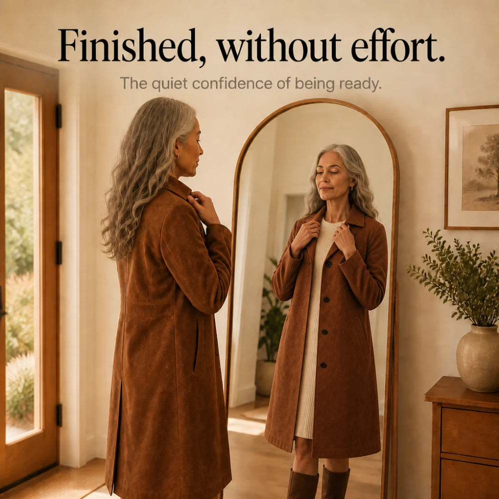 Draperie – Suede Trench That Moves With You, Not Around You 6